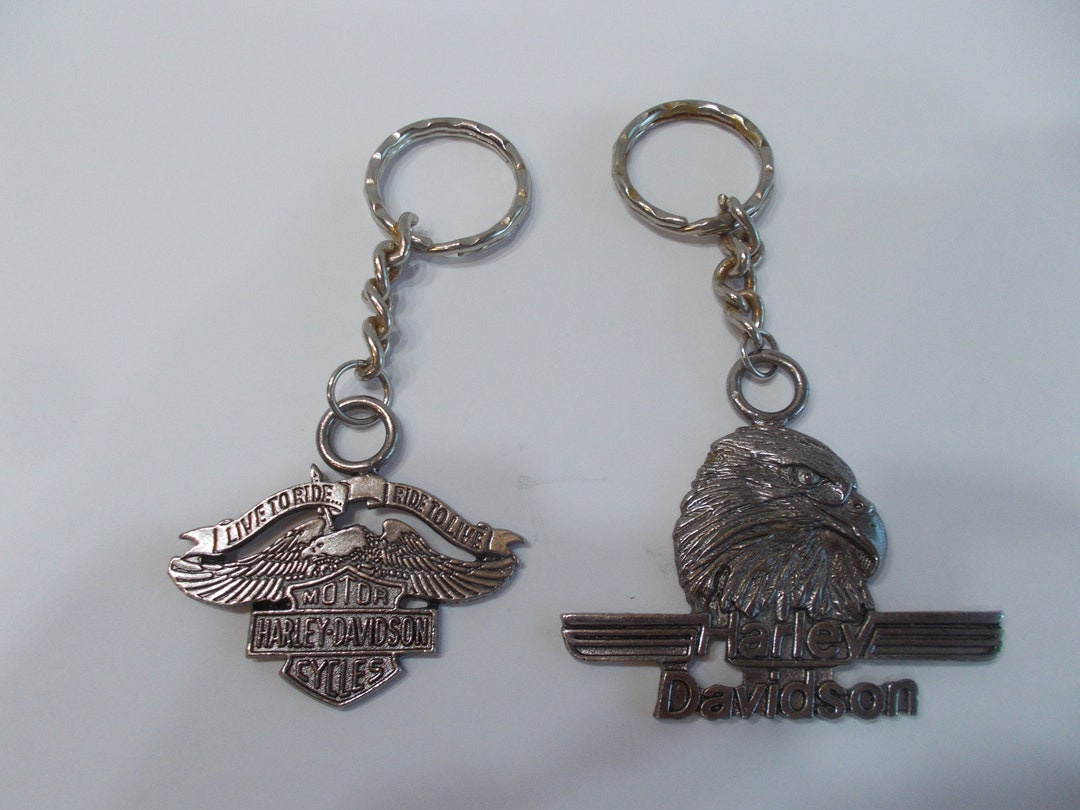 Biker~keychain~keyring~motorcycle~accessory~live to Ride~biker~jewelry ...
