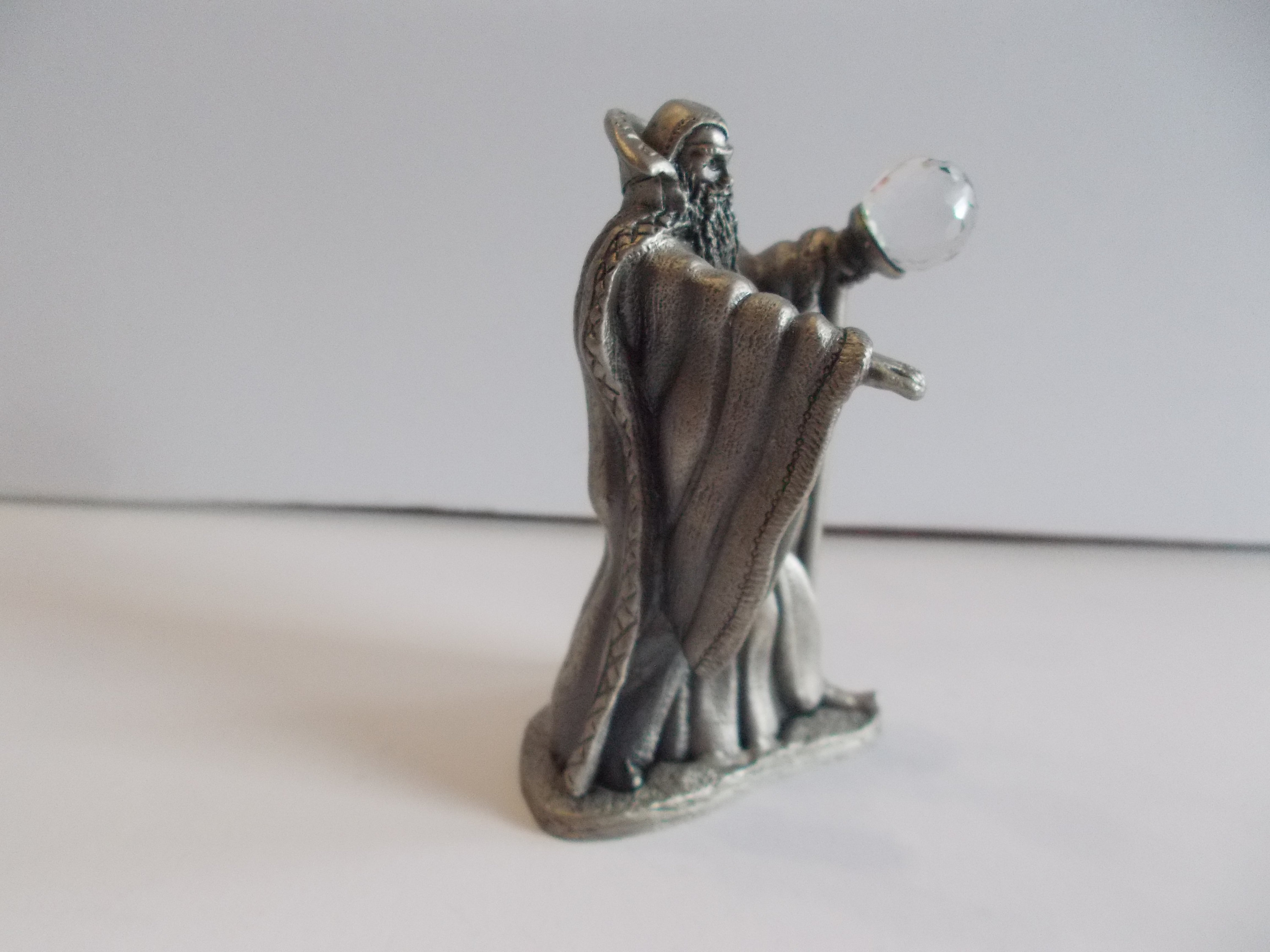 Merlin Magic Rings Items Large~merlin the Magician~fantasy Pewter~figurine~90's~wapw~england ...