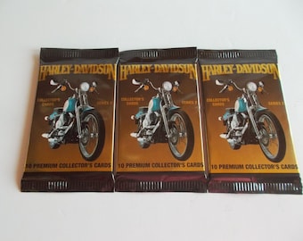 4 Packs of Harley Davidson Series 2 Vintage Trading Cards. 10