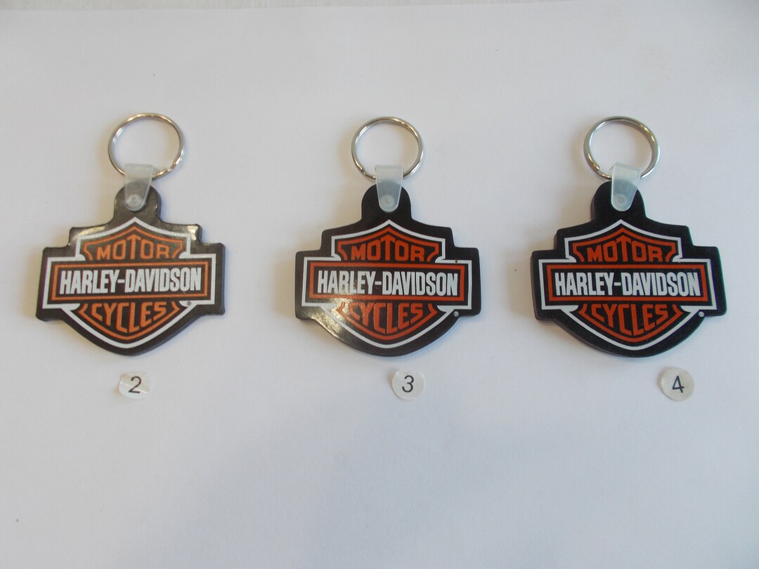 Vintage~biker~keychain~keyring~rubber~dealer~motorcycle~accessory~biker ...