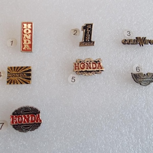 Honda~Motorcycle~Pins~Goldwing~Silverwing~Shadow~Pin~Badge~Honda~Accessory~Jewelry~Collectable~Gift~Your Choice---H