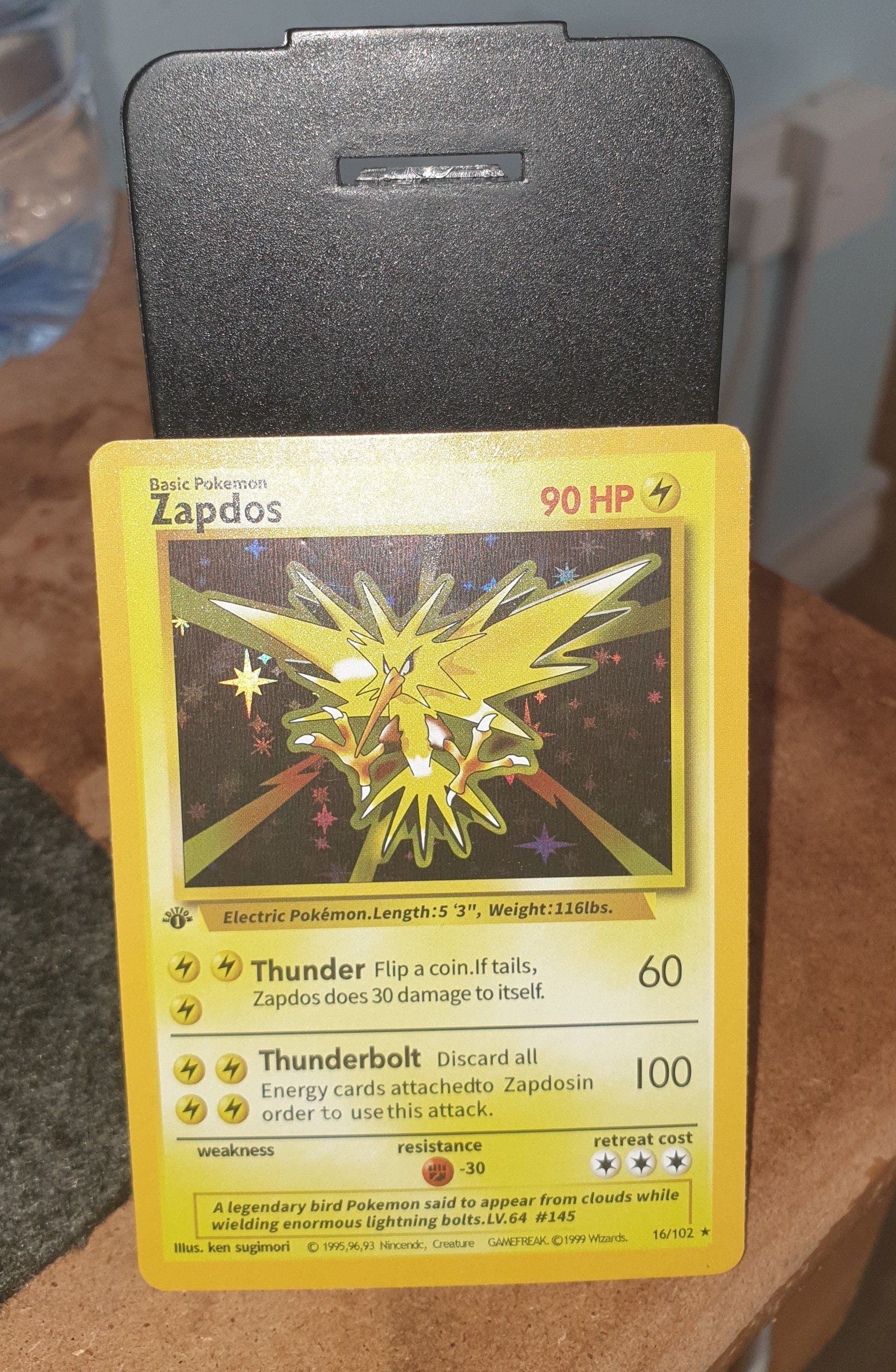 Zapdos Giant Pokemon Card Print -  Norway