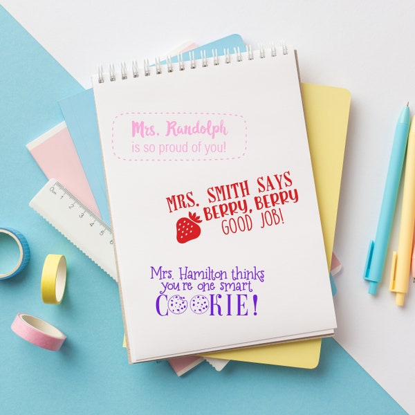 Personalized Teacher Stamp | Teacher Stamper | Personalized Teacher Gift | Classroom Teacher Stamp | Custom Teacher Stamp | Gift for Teacher