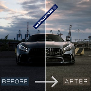 Professional Edit / Light correction / Color grading to your CAR photos