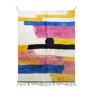 Handcrafted Wool Berber Rug – Unique Artisanal Piece for Your Home