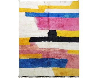 Handcrafted Wool Berber Rug – Unique Artisanal Piece for Your Home