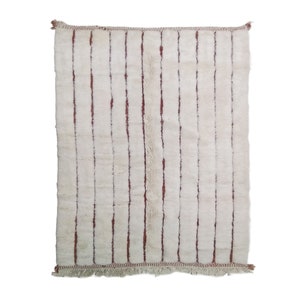 Handwoven Wool Berber Rug – Moroccan-Inspired Home Decor