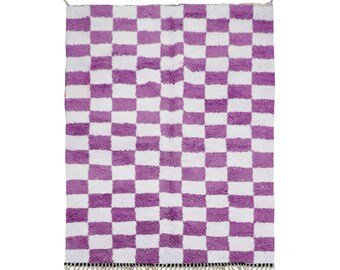 Moroccan Berber rug - Beni ourain rug - all wool berber rug - Custom area rug - handmade rug - Genuine lamb wool - Berber wool rug