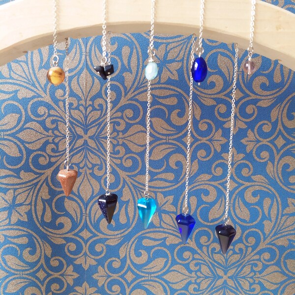 Glass Pendulum Etsy