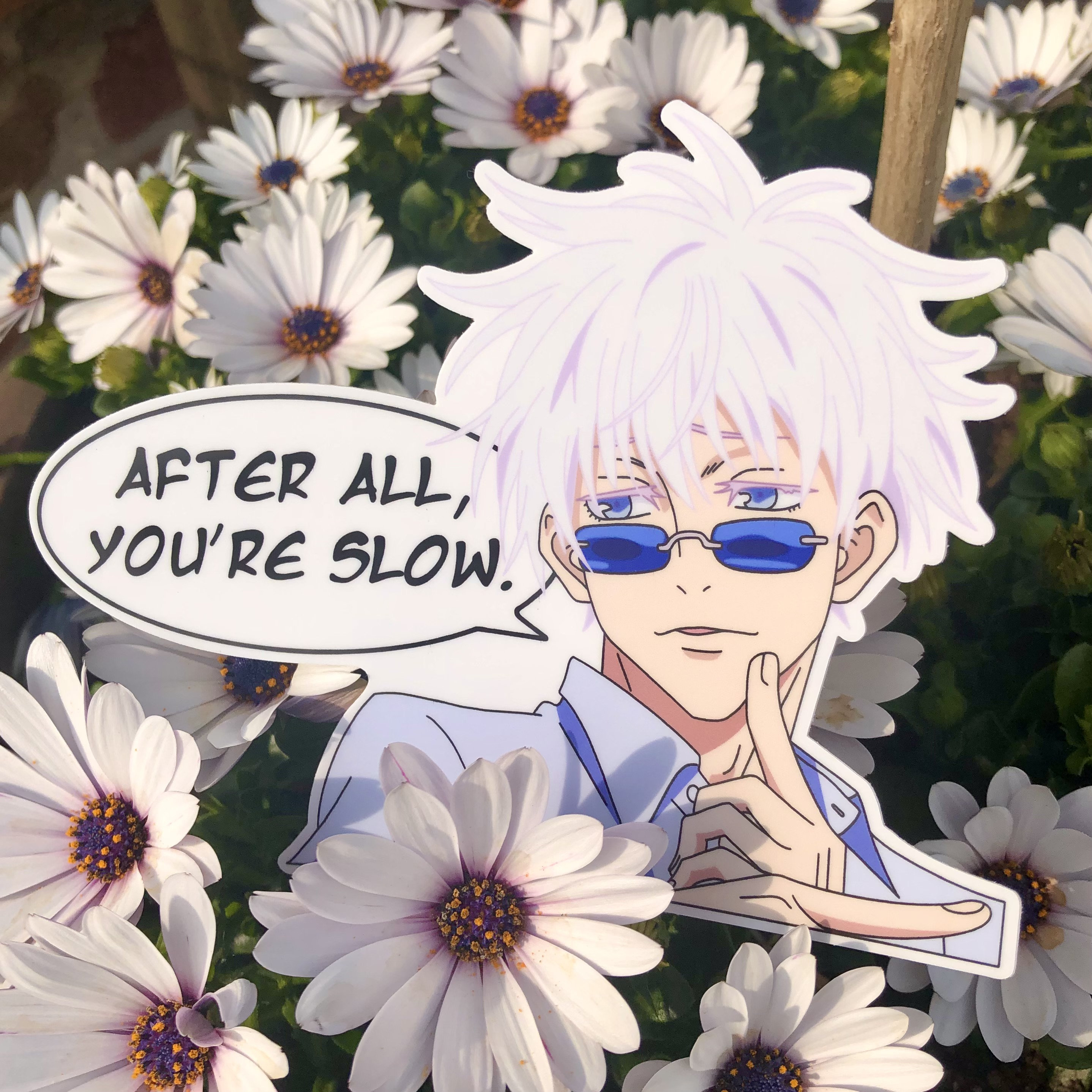 After all you're slow peeker sticker JJk