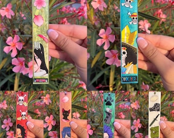 Custom anime resin bookmark