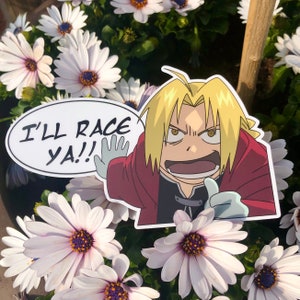 I&#39;ll race ya - peeker sticker