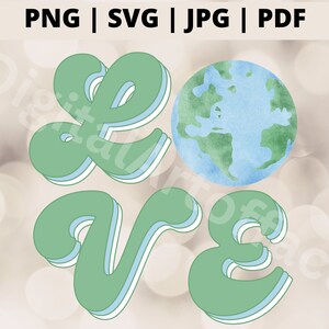 Día de la Tierra Svg, Amar la Tierra, Conciencia de la Tierra Png, Cambio Climático de la Madre Tierra, Salvar el Planeta Archivos Svg para Cricut