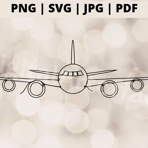 Airplane Svg, Airplane Mode Png, Travel Png, Adventurer Gift Plane, Minimalist Airplane, Pilot Svg, Flying Aviation Svg files for Cricut