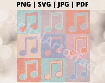 Music Notes Svg, Music Teacher Svg, Music Lover Png, Choir Jpg, Piano Teacher, Classical Music, Musician Svg files for Cricut