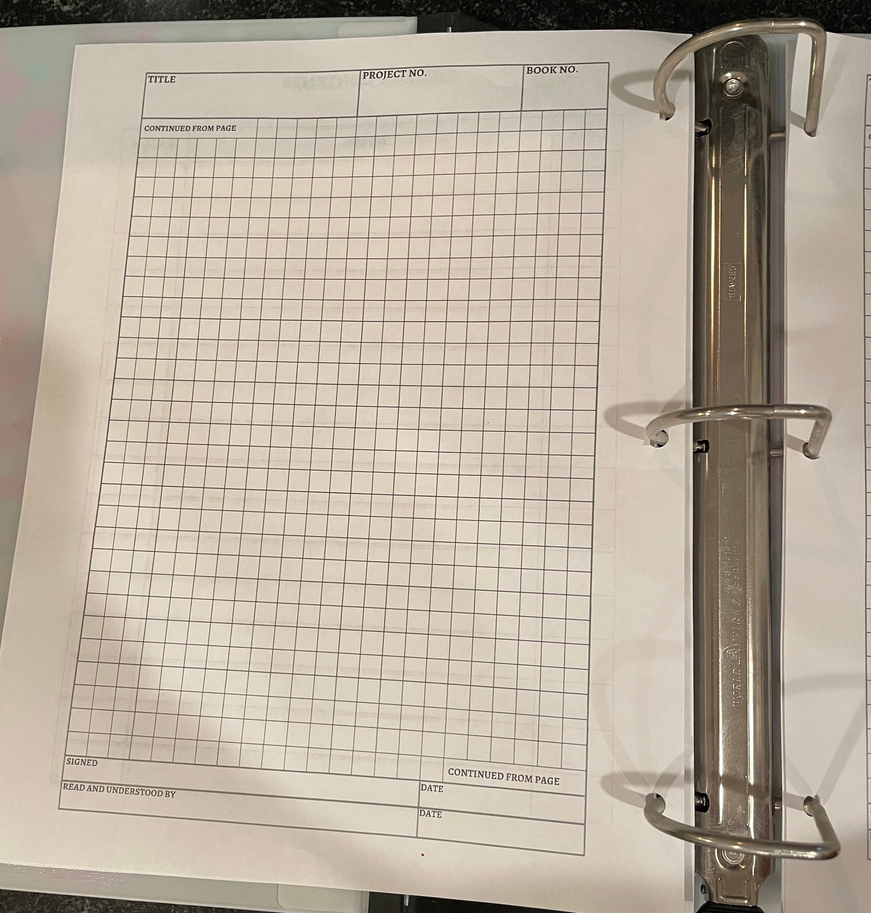 Printable Student Laboratory Notebook - Lab Notes - Student Planner ...