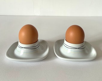 IKEA 365+ Egg Cups (Set of 2): Susan Pryke White Porcelain