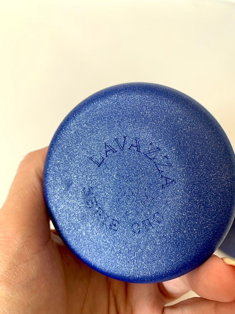 Lavazza Vintage Sugar Bowl and Milk Jug in Blue. Coffee Tea Etsy