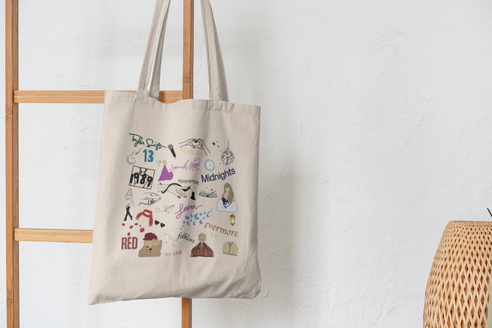 The Eras Tour 2023, Stickers, Tote Bag, Eras Tour Tote Bag, Taylor Bag, Taylor Swift Bag