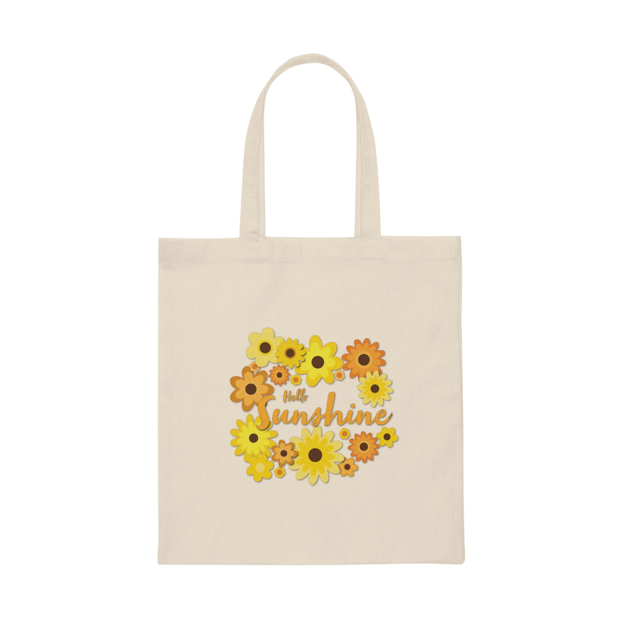 Hello Sunshine Tote Bag Teacher Summer Tote Bag Beach Bag - Etsy