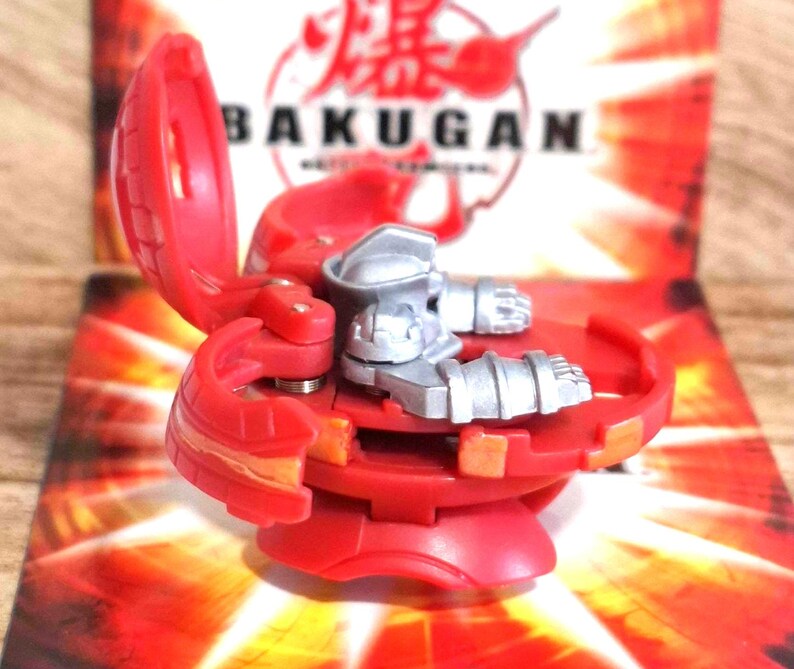 Bakugan Pyrus Hammer Gorem Red + Card - [choose G Power] - Battle ...