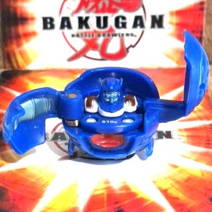 Bakugan Vintage Toy - Aquos Gorem B1 [Choose G Power] + Card - Close Core - Battle Brawlers