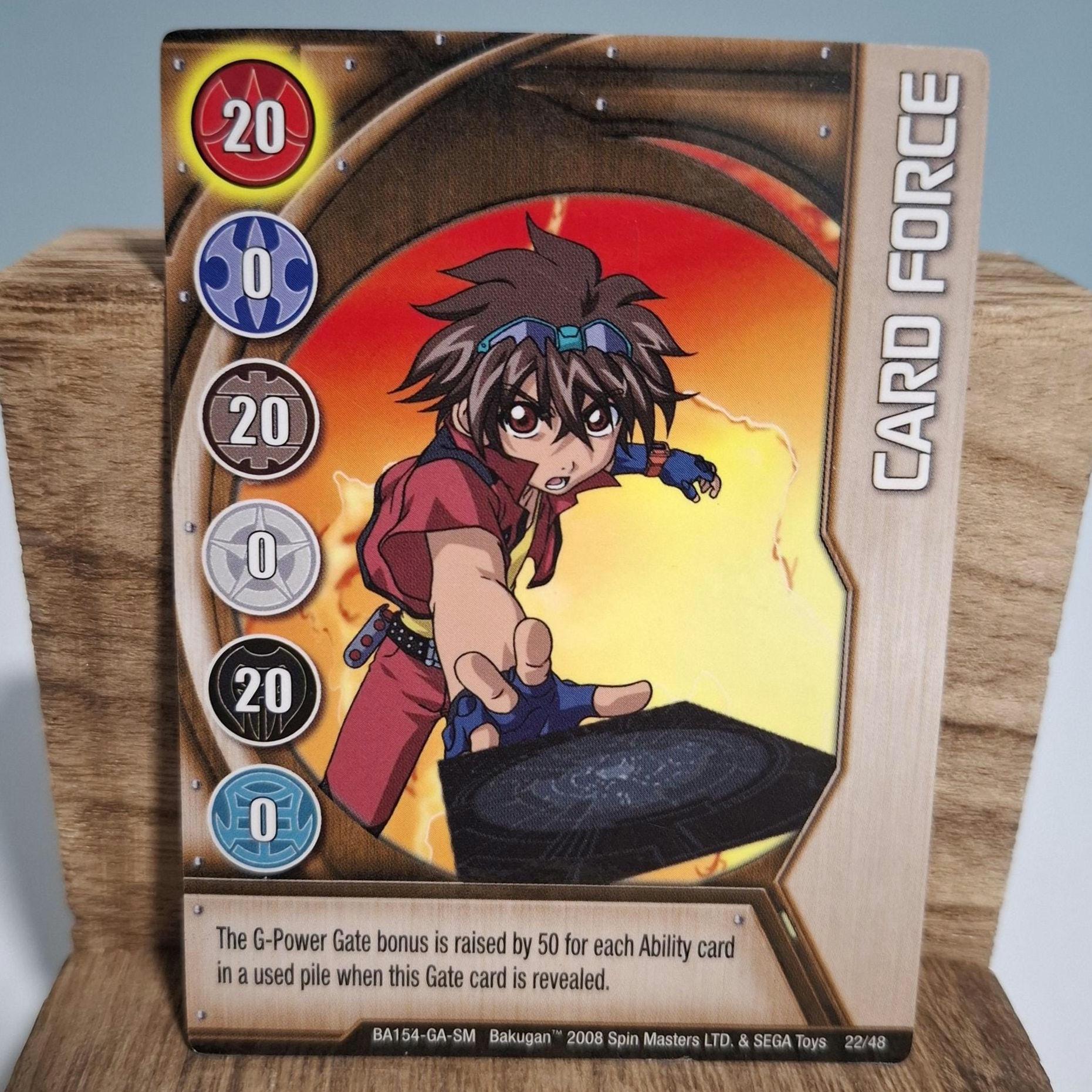バクガン メタル絶対主義　 アニメ版 トレーディングカード ゲートカードカッパー Bakugan gate cards - Etsy 日本