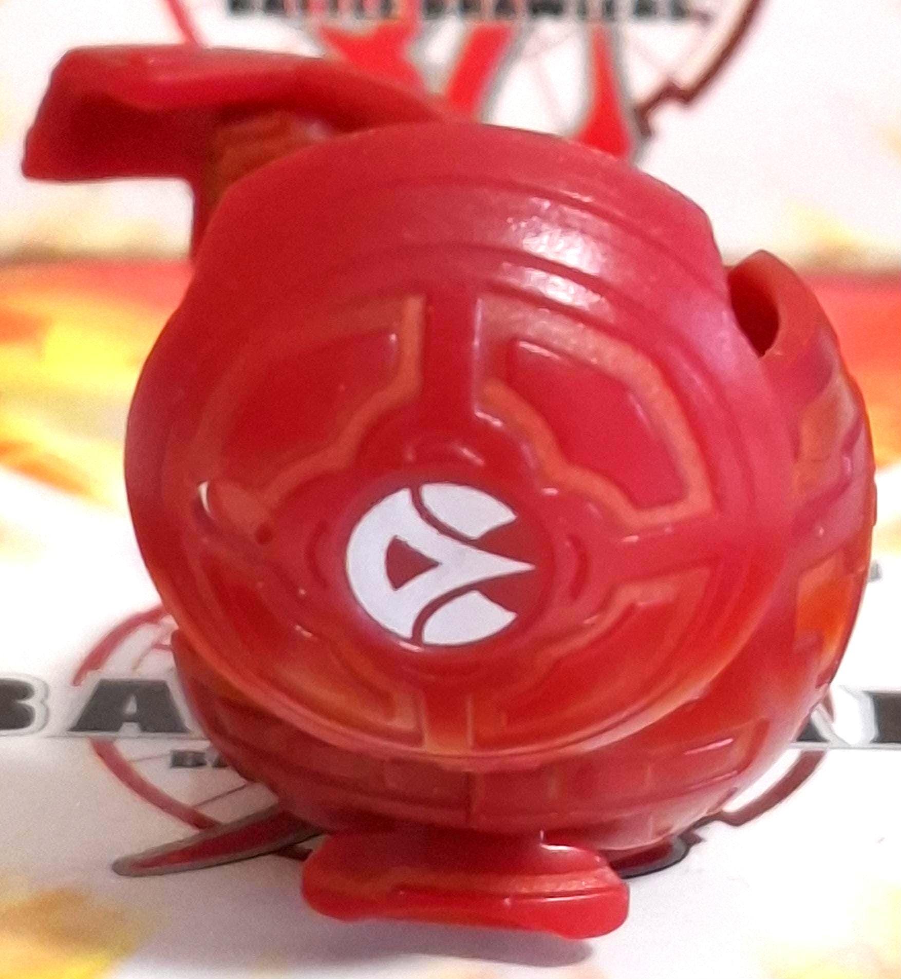 Bakugan Pyrus Gorem B1 Red + Card - [choose G Power] - Battle Brawlers ...