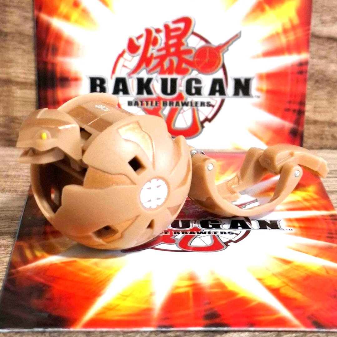 Bakugan Subterra Rattleoid Tan + Card - [choose G Power] - Battle ...