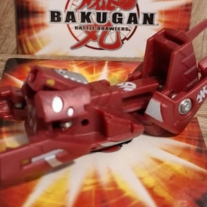 Bakugan Aquos Grafias + Card - Popular - Used in excellent condition - Part of Maxus Dragonoid - New Vestroia