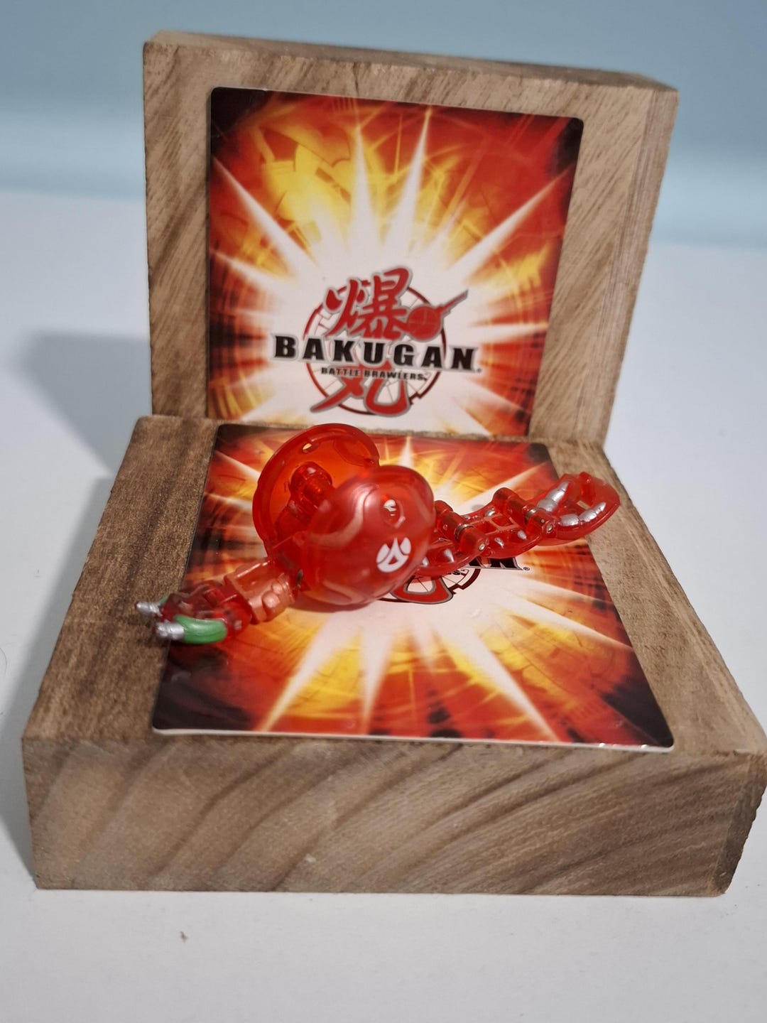 Bakugan Translucent Pyrus Centipoid 400G - Etsy