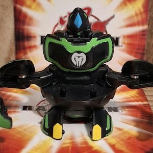 Bakugan Darkus Merlix (No Dice] + Card - Rare & Unique - Used in excellent condition - Gundalian Invaders