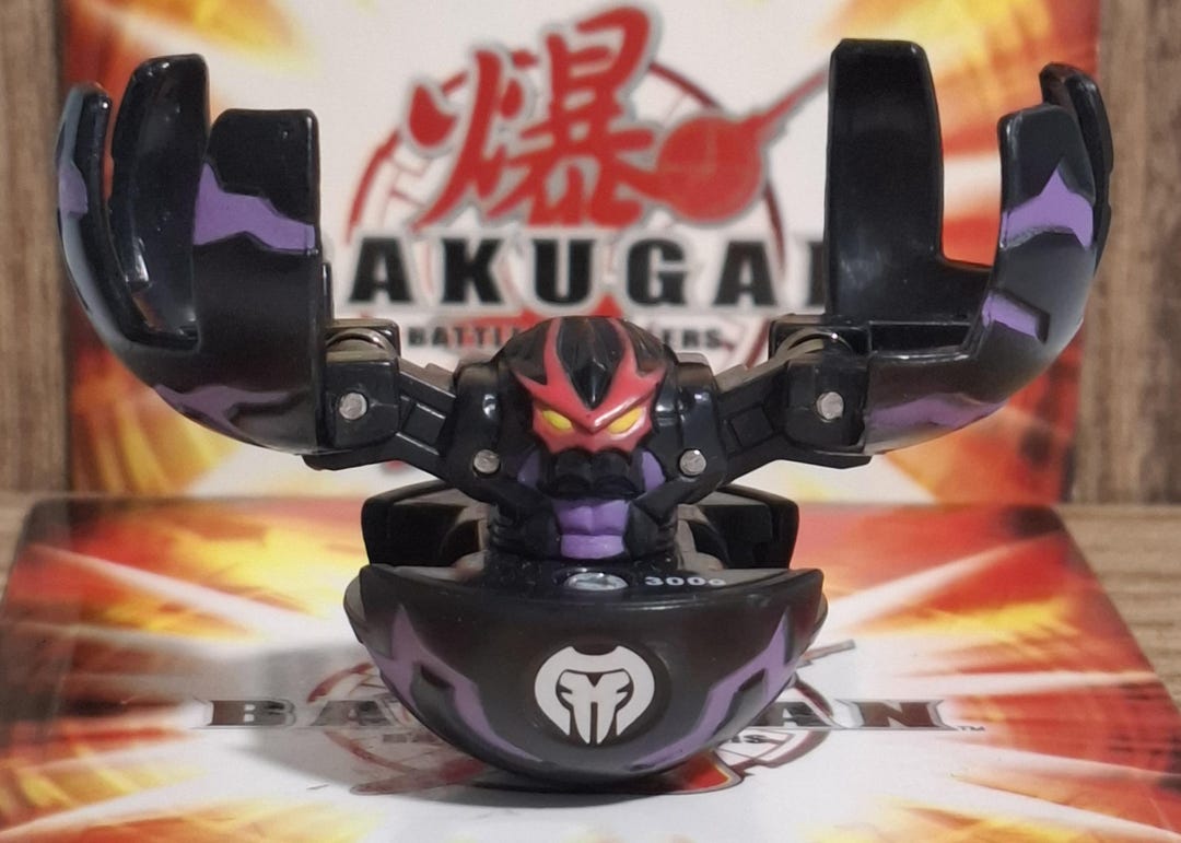 Bakugan Darkus Fear Ripper B1 Close Core - Mixed Condition - Battle ...