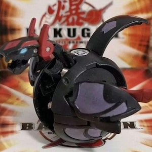 Bakugan Darkus Pyro Dragonoid 550G - Used in mixed condition Read description - New Vestroia