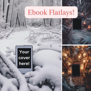 Snowy Getaway: Ebook Promotional Flatlays for Bloggers, authors, and all social media