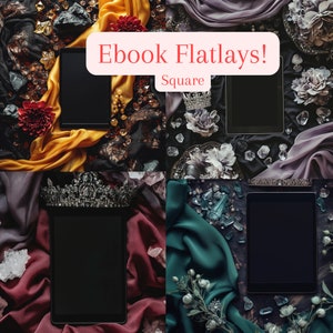 Cyrstal Jewels | Bookstagram image flatlay for indie authors and bloggers for premade social media posts!
