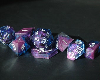 Celaena | 8 Piece Polyhedral Dice Set | Dungeons and Dragons