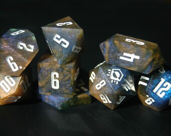 Second Chances | 8 Piece Polyhedral Dice Set | Dungeons and Dragons