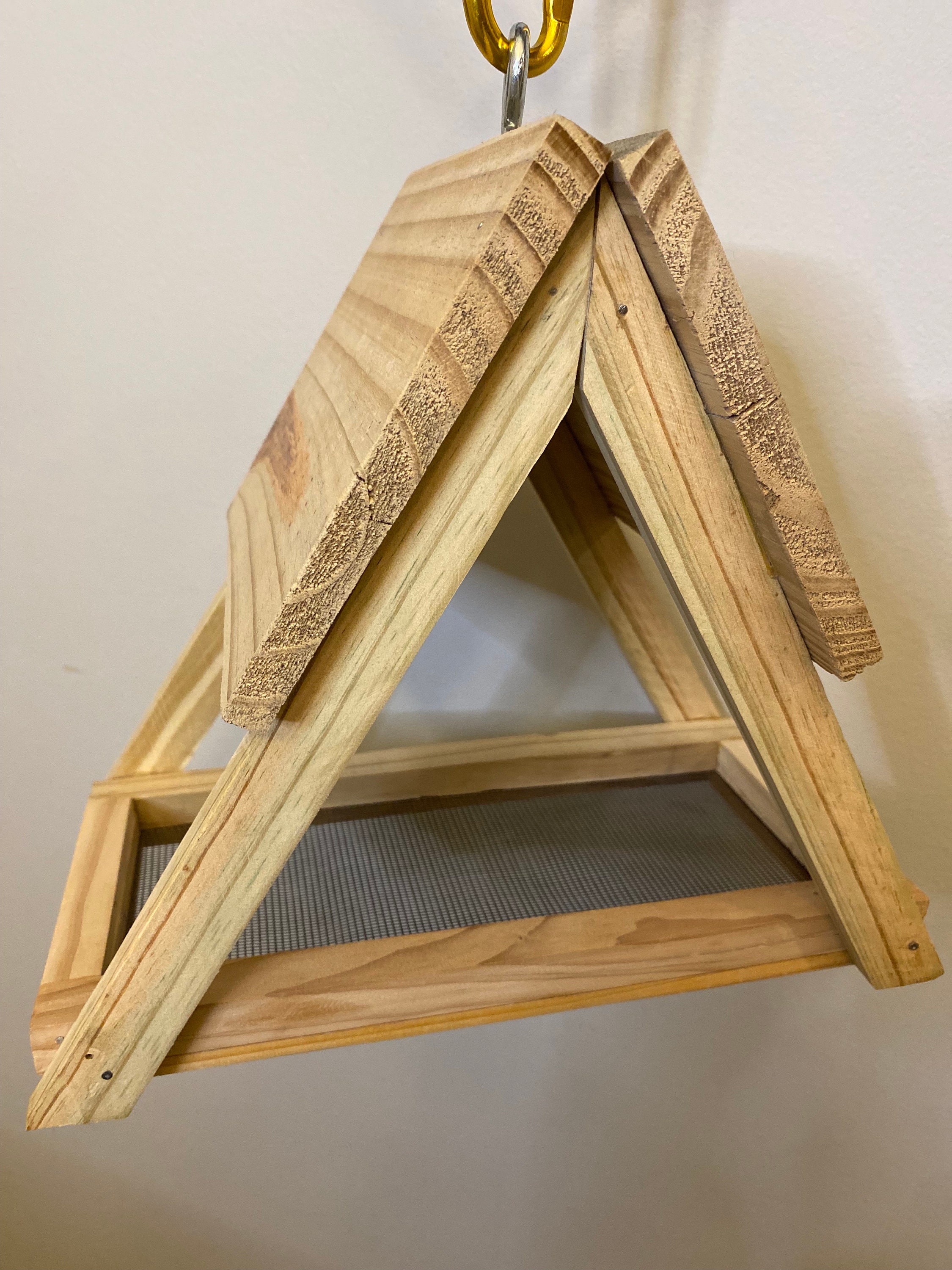 Aframe Chalet Bird and Squirrel Feeder Animal Feeder Wood Etsy