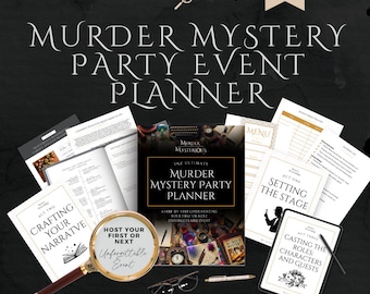 murdery mystery party | Murder Mystery Holiday Party | Zoom Murder Mystery Party | Murder Mystery Event Planner | dinner party game ideas
