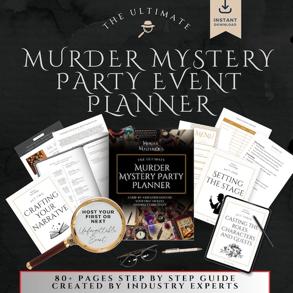 murdery mystery party | Murder Mystery Holiday Party | Zoom Murder Mystery Party | Murder Mystery Event Planner | dinner party game ideas