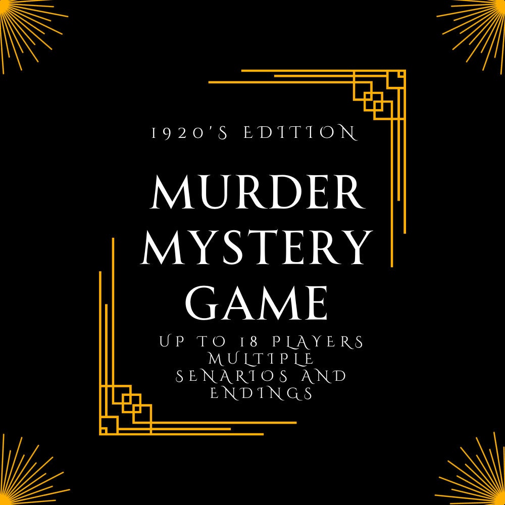 Murder Mystery Game Kit  Twinkl Party (teacher made)