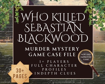 mystery party case files | Cold Case File Printable | Detective Case File game | cold case file game | murder mystery party case files