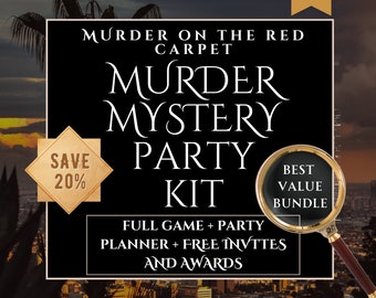 murder mystery party game|  Murdery Mystery Game | Mystery Game for teens  | Mystery Game Kit | Murder Mystery Kit | Teen Murder Mystery Kit