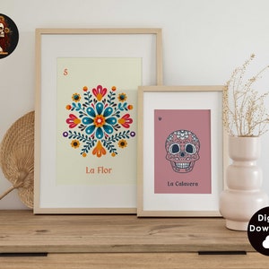 Mexican Art Bundle, Printable Wall Art