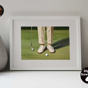 Vintage Golf Art