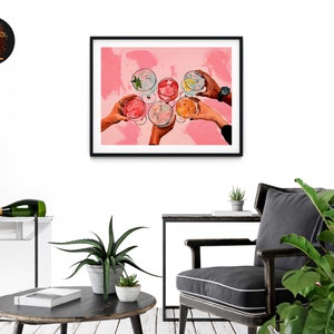 bar cart decor