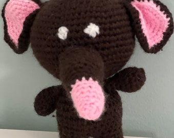 Crochet Arigurimi  Cute Elephant Toy