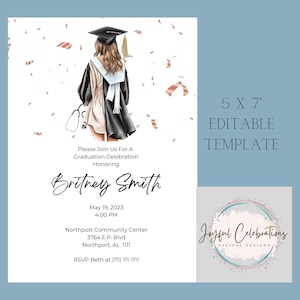 Medical Student Graduation Party,Nurse Graduation Gift, Graduation Invitation Printable,Invitations,Invitation Templates, Doctor, Nurse