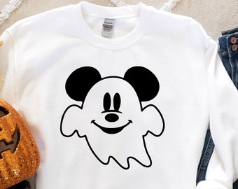 Mickey Ghost Shirt,Disney Halloween Shirt,Mickey Halloween Shirt,Halloween Ghost Shirt,Cute Halloween Tee,Halloween Sweatshirt,Disney Shirt